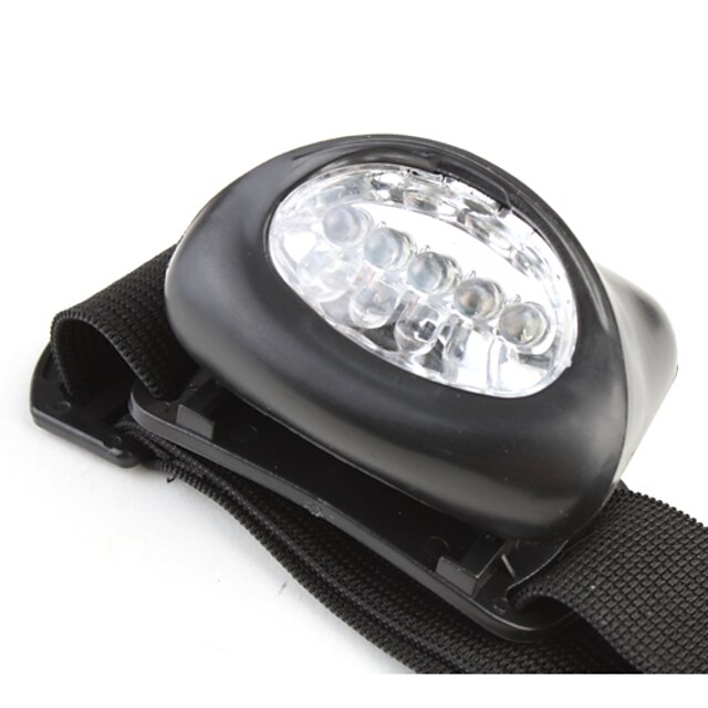  Headlamps Small 50 lm LED - 5 Emitters 1 Mode Compact Size Small Super Light Camping / Hiking / Caving / Aluminum Alloy