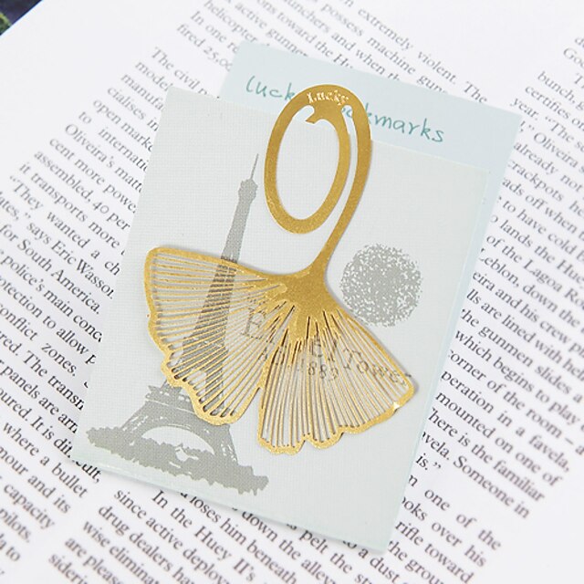  Wedding / Anniversary / Bridal Shower Copper Bookmarks & Letter Openers Garden Theme - 5 pcs