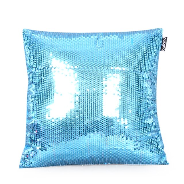  1 pcs Beads Pillow Cover, Solid Colored Casual Modern Contemporary