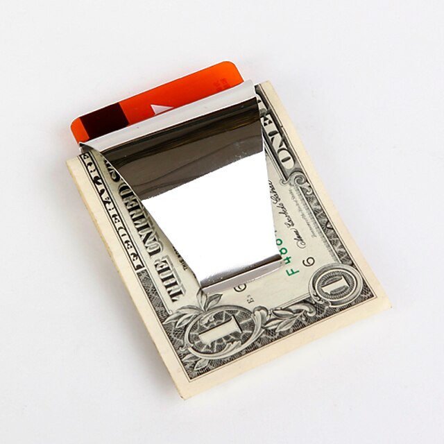  Gift Groomsman Metal Money Clip / Card Holder