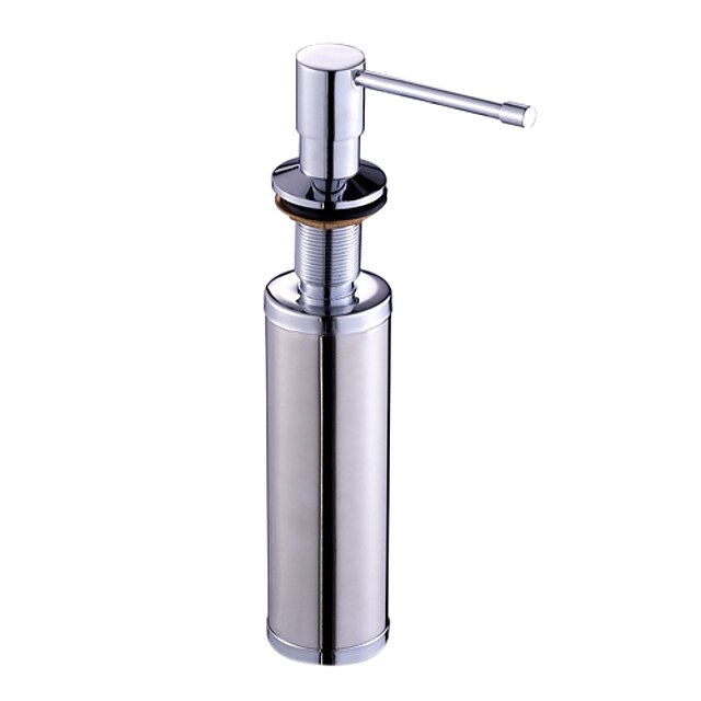  Accessoire de robinet - Qualité supérieure Distributeur de savon contemporain Laiton Chrome