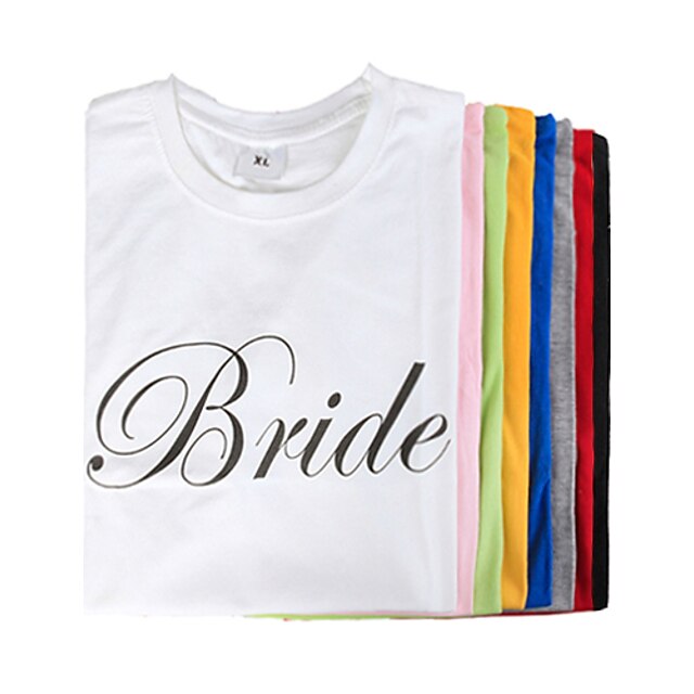  100% Cotton Apparel Bride Wedding - 