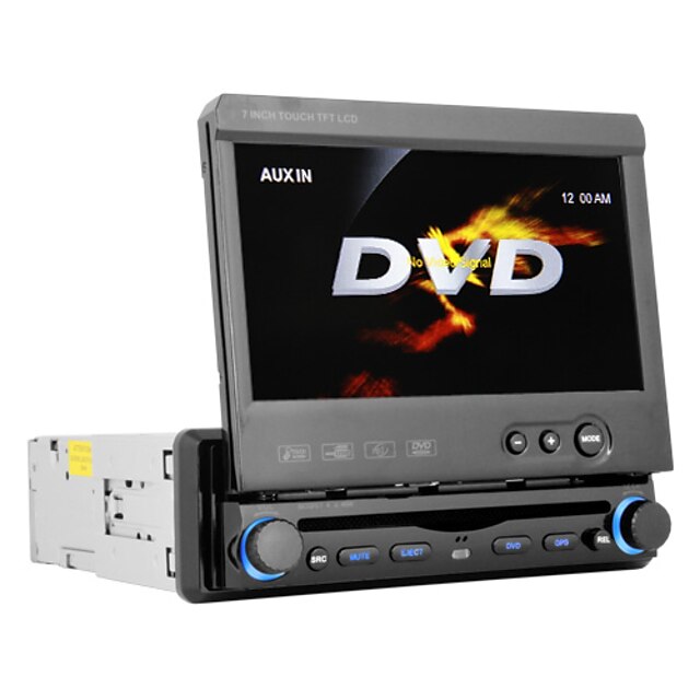  7 Inch 1Din Car DVD Player with Bluetooth Detachable Panel