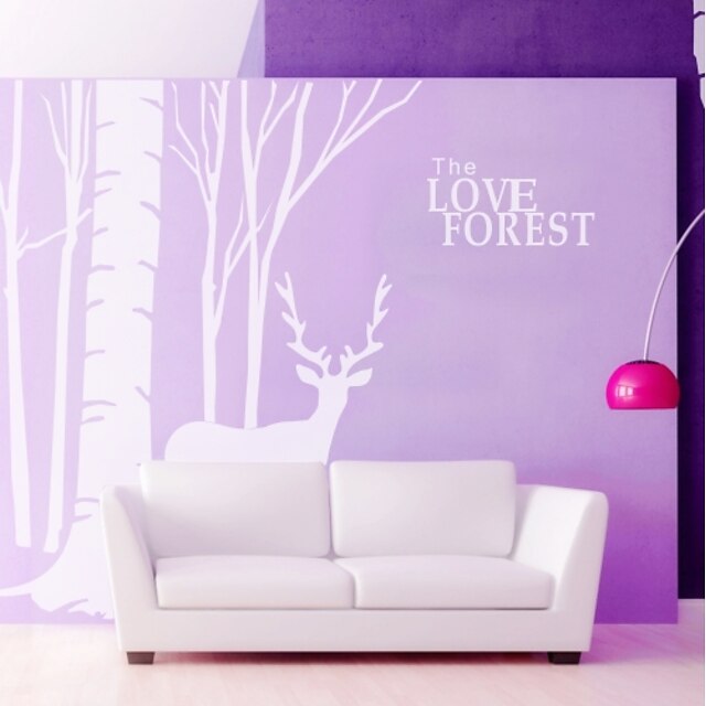  Animals Botanical Wall Stickers Plane Wall Stickers Decorative Wall Stickers, Vinyl Home Decoration Wall Decal Wall Decoration