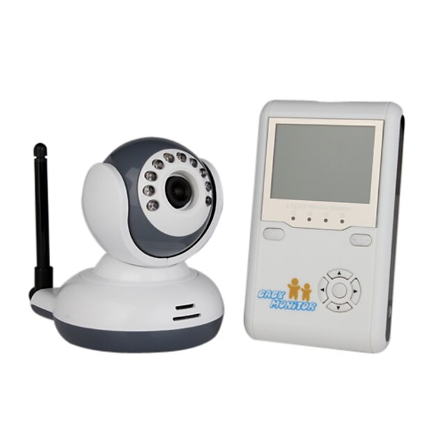  0.3 mp Baby Monitor 1/3 cala CMOS 380 linii TV 60 ° DO Zakres Noktowizor 5 m 2.4 Hz / 4 kanały / Tak / # / #