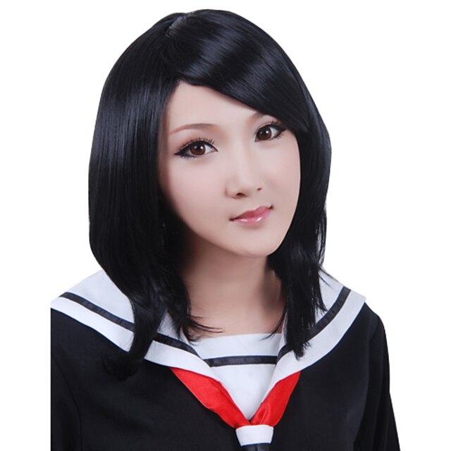  Szerepjáték Parókák Dead Rukia Kuchiki Anime Szerepjáték parókák 40 CM Hőálló rost Nő