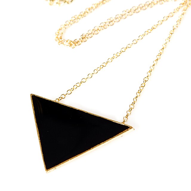  50mm * 30mm Collier alliage d'or