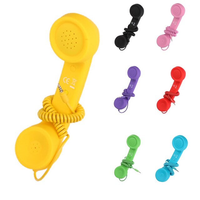  Matte Surface Pop Retro Handset for iPhone, iPad & Other Cellphone