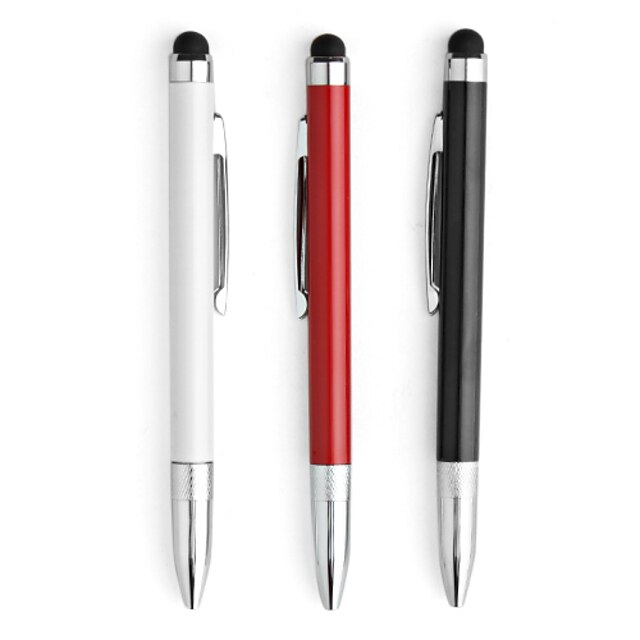  Penna stilo premium 2-in-1 + penna a sfera per iPad, iPhone, cellulari Android e Tablet
