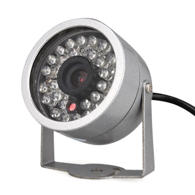  mini bevakning säkerhet kamera med 30 lysdioder (mörkerseende, DC 12V)