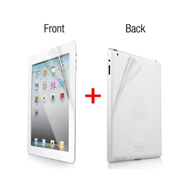  Full Body Screen Protector for iPad 2/3/4 (Front & Back)