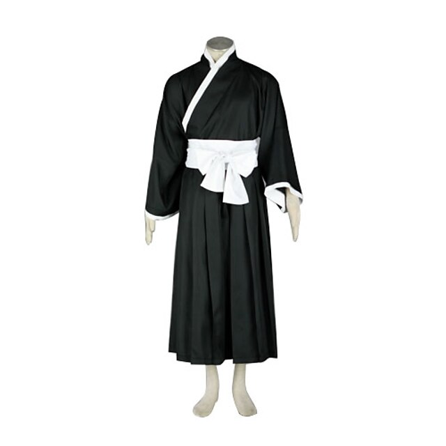 Inspired by Cosplay Cosplay Anime Cosplay Costumes Japanese Cosplay Suits Kimono Patchwork Long Sleeve Belt Kimono Coat Hakama pants For Men's Women's