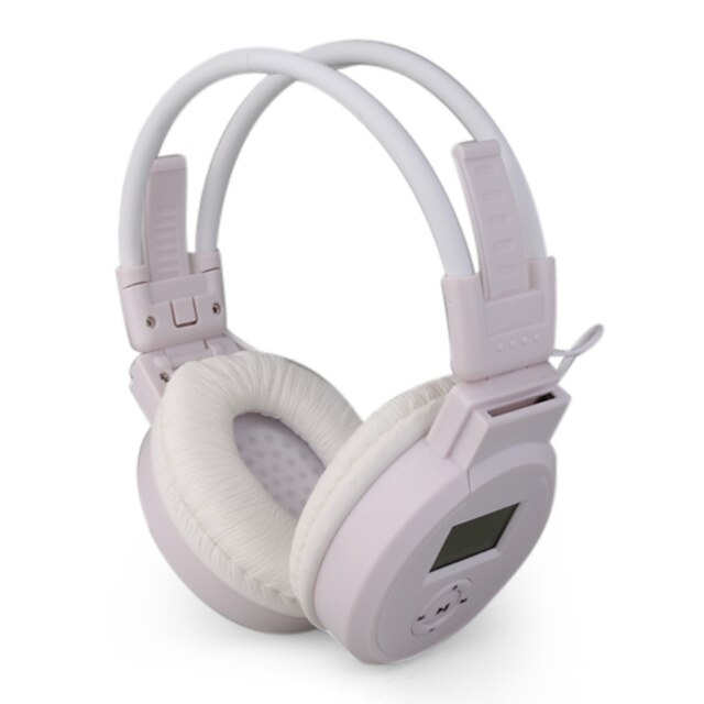  High Quality MP3 Headphone from SD/MMC card(White)