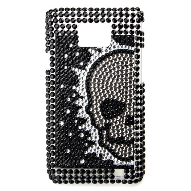  Skeleton Pattern Protective Case for Samsung i9100 (Black) Galaxy S Series Cases / Covers