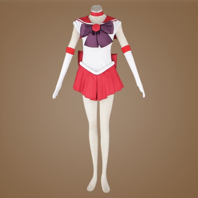  Inspired by Sailor Moon Sailor Mars Anime Cosplay Costumes Japanese Cosplay Suits Patchwork Top For Men's Women's