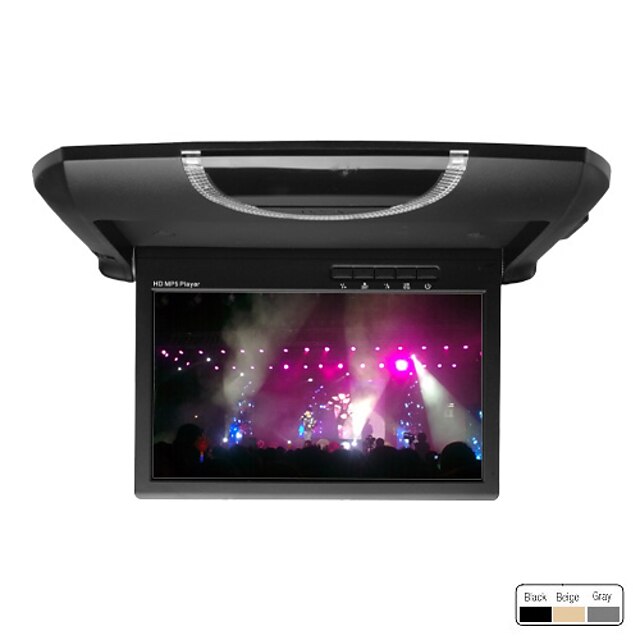  9 inch Flip le tetőre szerelhető autós monitor (SD / USB, MP5, demo fény)