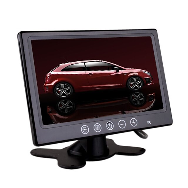  7 Inch Car TFT LCD Stand/Headrest Touch Button Monitor