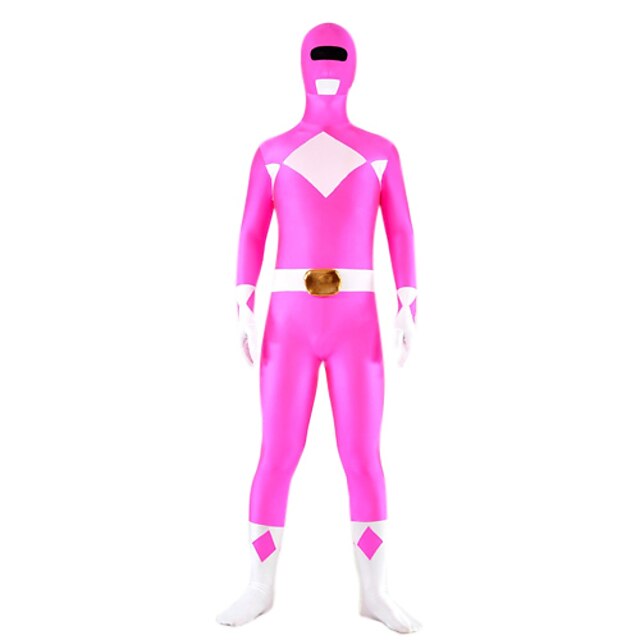  Zentai Drakter Huddrag Ninja Voksne Elastan Cosplay-kostymer Herre Dame Svart Blå Lilla Trykt mønster Lapper Jul Halloween / Trikot / Heldraktskostymer / Trikot / Heldraktskostymer / Høy Elastisitet