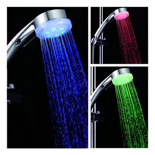 3inch 6LED Shower Head (Plastic, Chrome Finish) 246688 2023 23.09