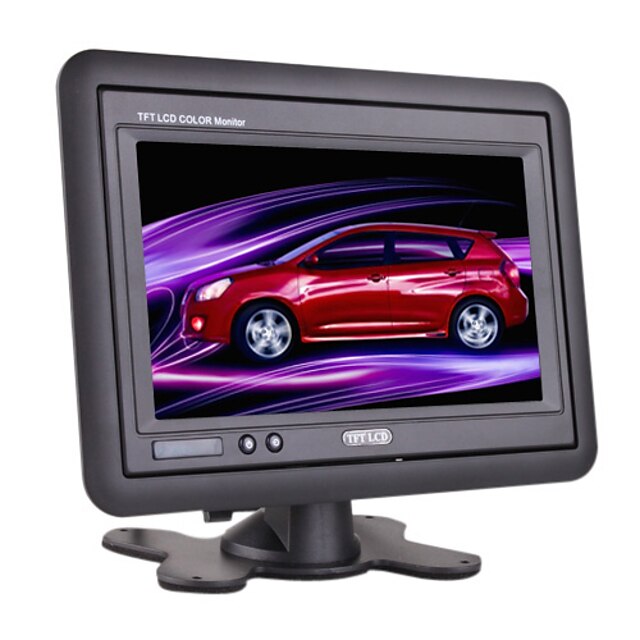  Monitor com Suporte LCD TFT para Carros 7 Pol.