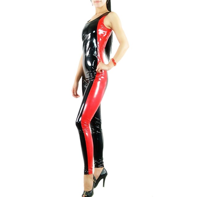  Shiny Zentai Suits Skin Suit Ninja Adults' Cosplay Costumes Women's Print Patchwork Halloween / Leotard / Onesie / Catsuit / Leotard / Onesie / Catsuit / High Elasticity