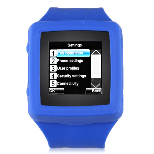  MQ666A - 1.54 Inch Watch Cellphone (FM Bluetooth MP3 / MP4)