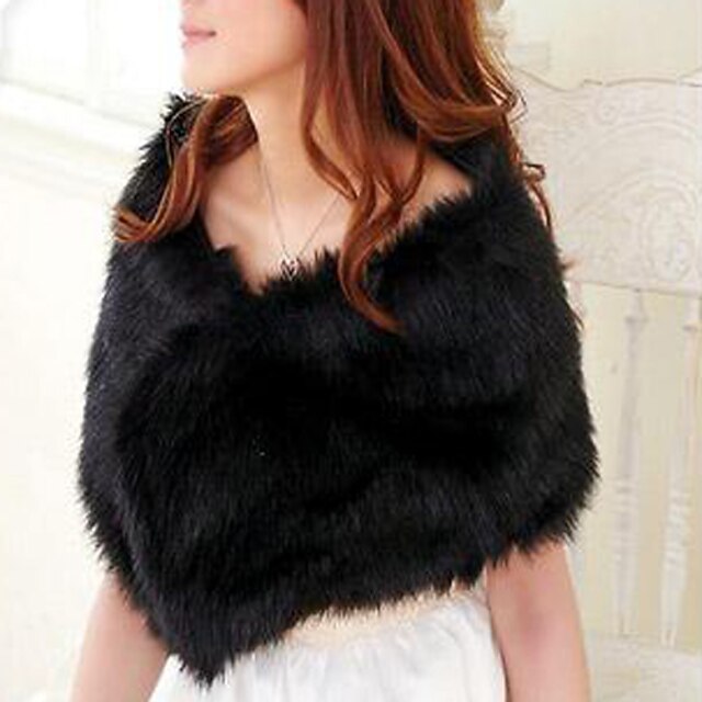 Shawls Feather / Fur Wedding Wedding  Wraps / Fur Wraps With4