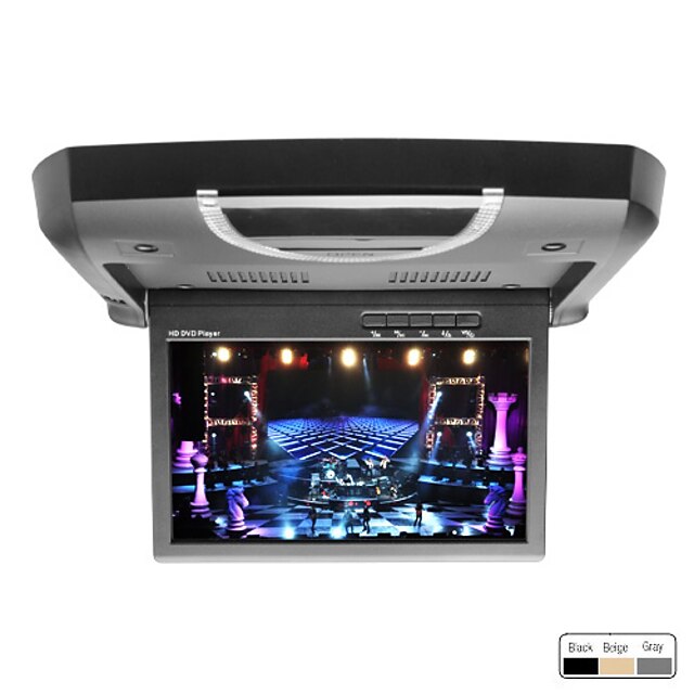  9 Inch Roof Mount Car DVD Player (FM, IR Transmitter, Game, SD, USB)