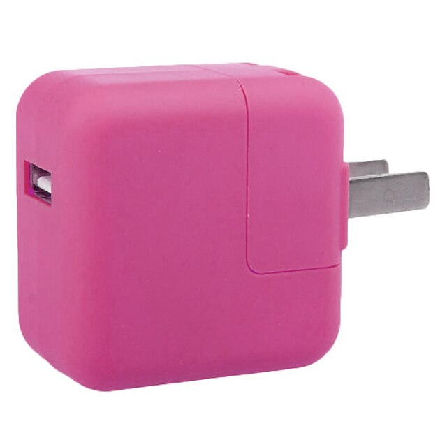  x-chaqueta rapide portátiles Adaptador de corriente USB (rosa)