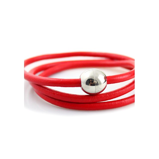  unisex sjarm armbånd med onyx perle (flere farger)