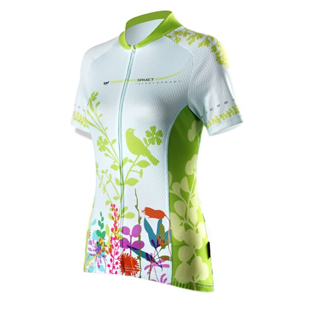  spakct-femei noi de design ciclism tricouri cu maneci scurte, cu 100% poliester