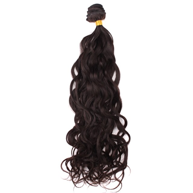  100% Indian Virgin Hair 22 Inch Machine Made Natural Curl Hair Weave