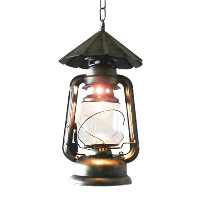  Antique Inspired Pendant Light with 1 Light