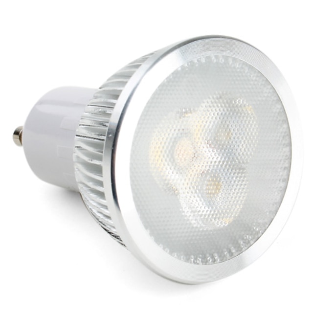 Pack of 4 LED GU10 3 W Warm White 2835 48 SMD 270 lm 230 V AC LED Spot Light Bulbs 