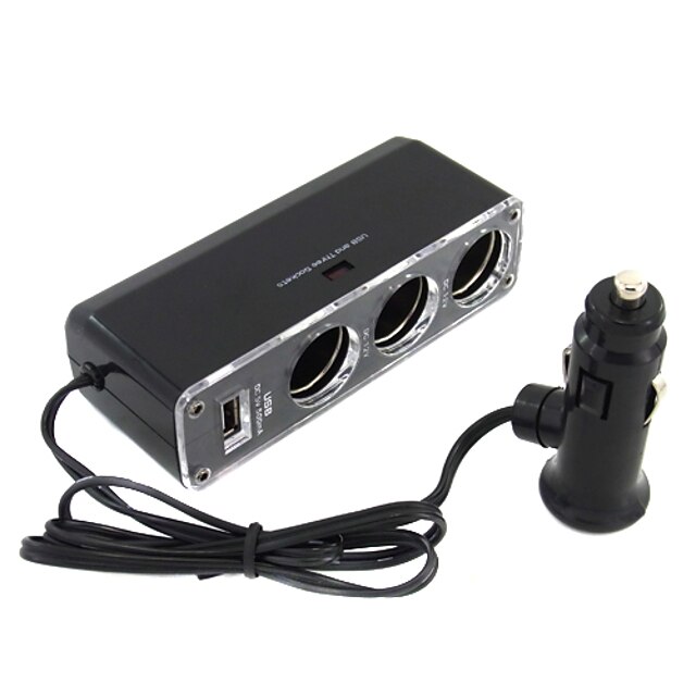  LOSSMANN Cigarette Lighter 1 USB Port for 5 V