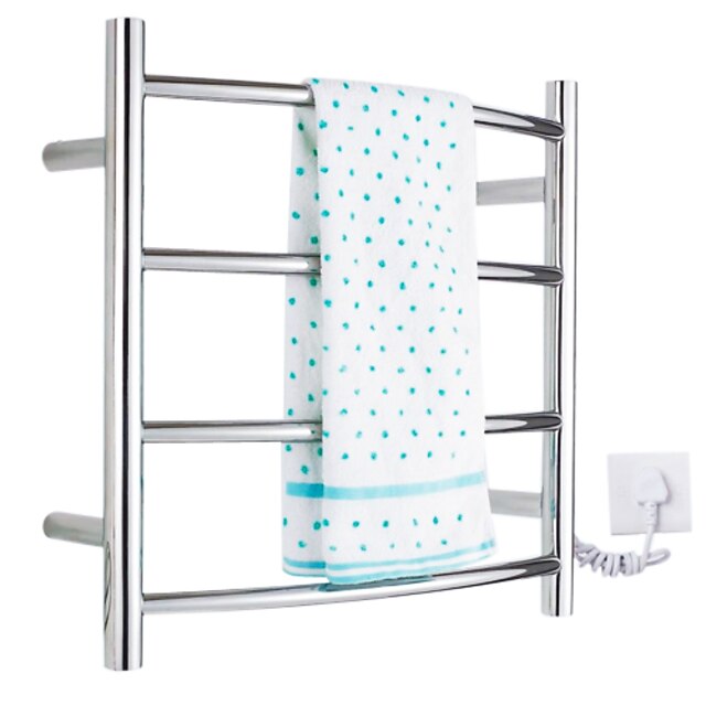  Towel Warmer Stainless Steel Wall Mounted 450 x 600 x 150mm (17.7 x 23.6 x 5.90