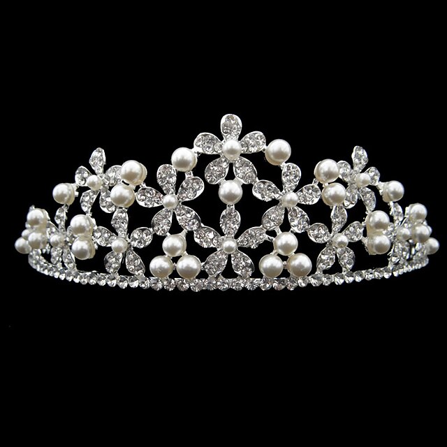  legering tiaras headpiece bryllupsfesten elegant klassisk feminin stil