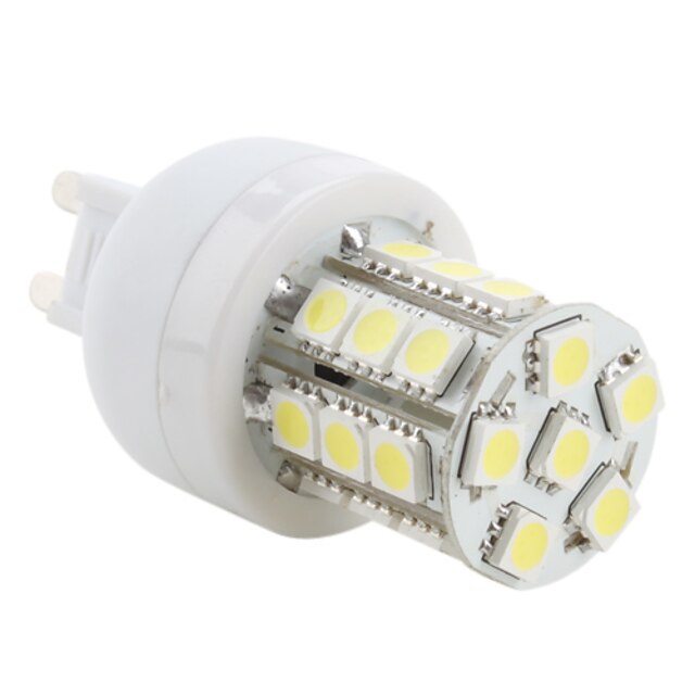  Becuri LED Corn 300 lm G9 T 27 LED-uri de margele SMD 5050 Alb Natural 220-240 V