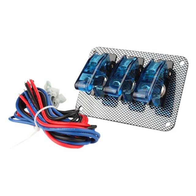  Flip-up 8-Switch Panel for Sport Racing Car