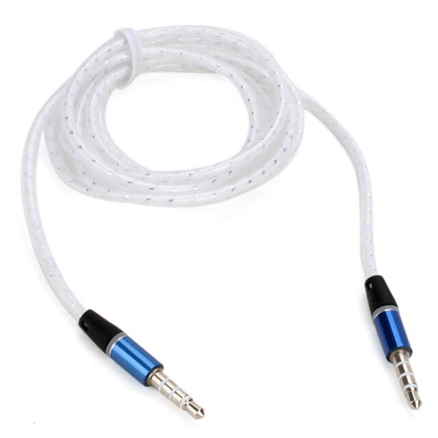  3.5mm Male to Male Extension Connection Cable (Assorted Color 1.2M)