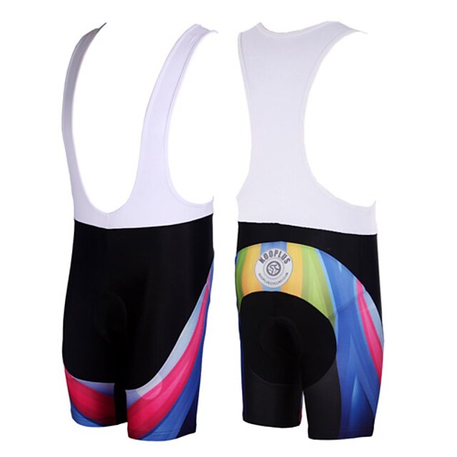  Kooplus Men's Cycling Bib Shorts Bike Shorts Bib Shorts, Quick Dry, Breathable, Spring Summer, Polyester