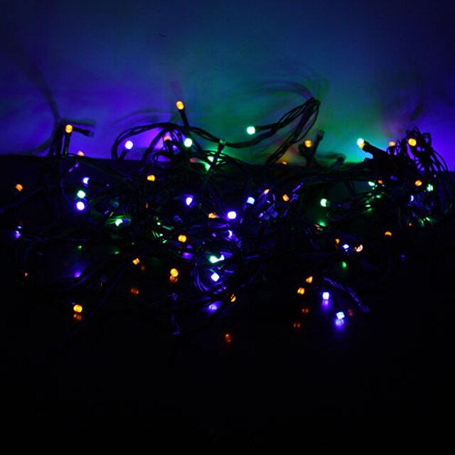  10m String Lights 100 LEDs Dip Led RGB Color-Changing 220 V