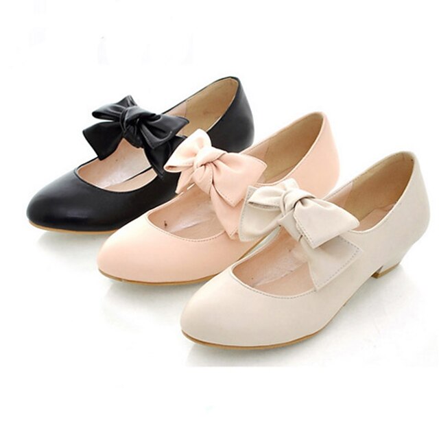 PU Leather 3cm Flat Sweet Lolita Shoes