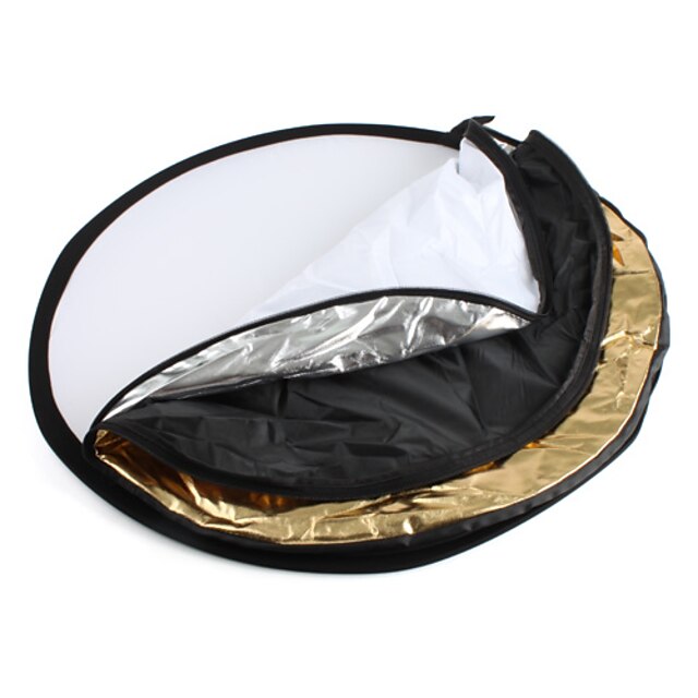  5-in-1 Collapsible Large Flash Reflector Board (80cm Diameter)