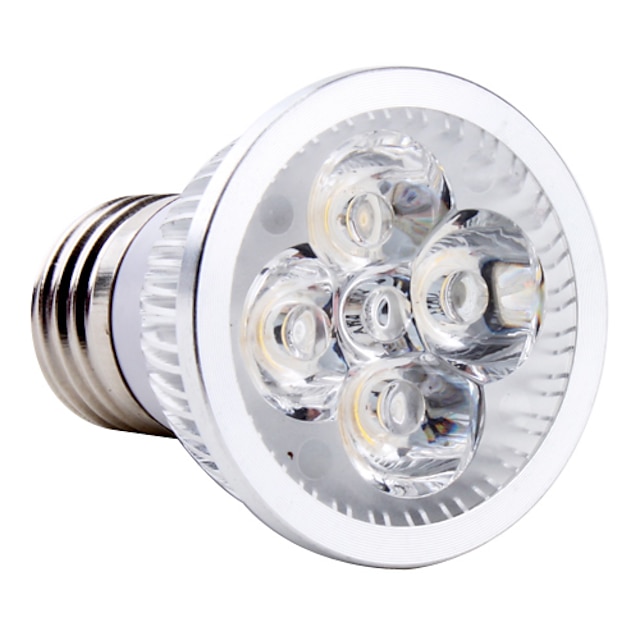  1pc 4 W LED Spotlight 250LM E26 / E27 4 LED Beads High Power LED Warm White Cold White Natural White 85-265 V