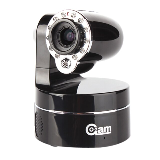  coolcam - zoom ottico 3x ptz wireless telecamera ip (audio a 2 vie, ir-cut), p2p