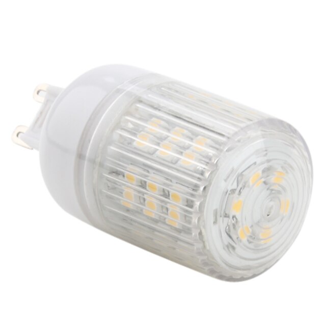  g9 llevó luces de maíz t 48 smd 3528 150lm blanco cálido 2800k ca 220-240v