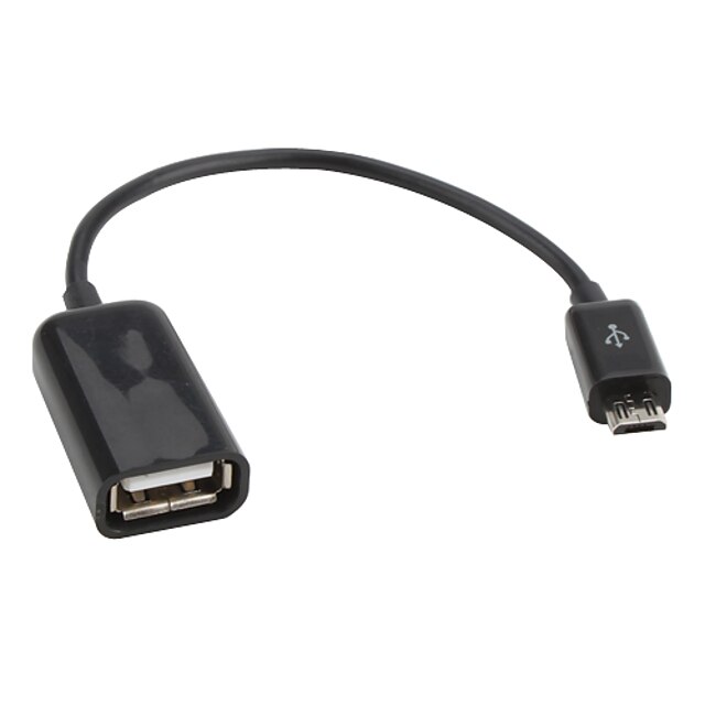  USB femelle à micro usb convertisseur 0.1m