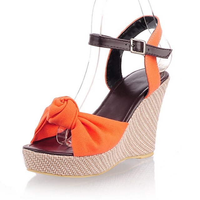  Canvas Wedge Heel Sandals / Wedges Party & Evening Shoes (More Colors Available)