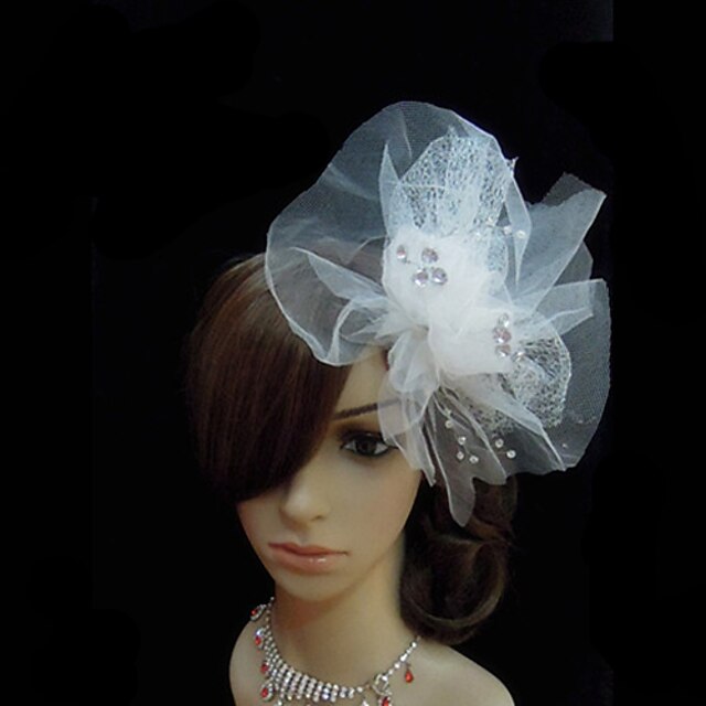  Tulle Fascinators with 1 Wedding / Special Occasion Headpiece